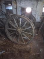 Oude wagenwielen, Ophalen of Verzenden