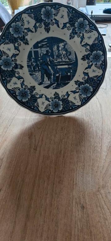 Delfts Blauw Wandbord Jubileum beschikbaar voor biedingen