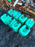 8 stuks lege jerry cans 20L, Tuin en Terras, Regentonnen, Minder dan 75 liter, Ophalen, Zo goed als nieuw, Kunststof