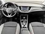 Opel Grandland X 1.2 Turbo Innovation |Automaat|Navi|CruiseC, Gebruikt, 1199 cc, Leder en Stof, Zwart