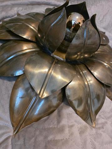 Vintage Messing Plafondlamp - 50cm beschikbaar voor biedingen