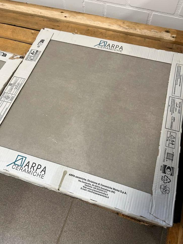 8x Arpa keramische Wand/Vloertegels 60x60, Doe-het-zelf en Verbouw, Tegels, Nieuw, Vloertegels, Keramiek, 60 cm of meer, 60 cm of meer