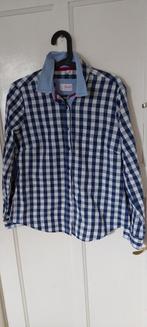 Milano italy Overhemd Maat L Heren, Blauw, Halswijdte 41/42 (L), Gedragen, Milano