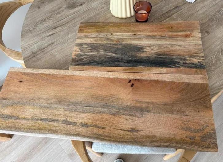 Tafelblad, Huis en Inrichting, Tafelonderdelen, Nieuw, Tafelblad, 50 tot 100 cm, 50 tot 100 cm, Rechthoekig, Overige houtsoorten