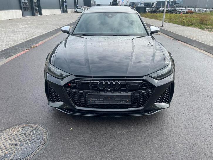 Audi A6 RS6 Tfsi Quattro 600pk Tiptronic 2020 Zwart, Auto's, Audi, Bedrijf, A6, Benzine, Stationwagon, Automaat, Geïmporteerd