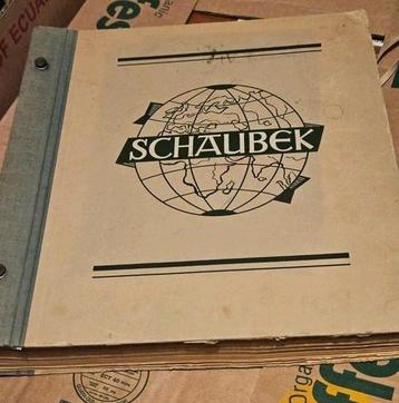 Oude Schaubek 1939 postzegels wereld beschikbaar voor biedingen