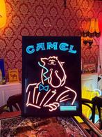 Camel lichtbak reclame ZELDZAAM neon tabak rookwaren, Verzamelen, Merken en Reclamevoorwerpen, Ophalen, Gebruikt, Lichtbak of (neon) lamp