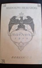 Rudolph Hertzog Agenda 1913 Berlin C 2, Antiek en Kunst, Ophalen