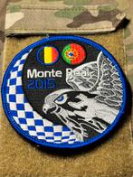 Swirl BAF Monte Real 2015 embleem F-16, Verzenden, Luchtmacht, Overige gebieden, Embleem of Badge
