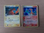 2 pokemonkaarten, Ophalen of Verzenden, Zo goed als nieuw, Meerdere kaarten