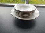 Set van 6 pastaborden en serveerschaal, Ophalen, Zo goed als nieuw, Porselein, Bord(en)
