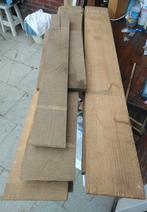 Partijtje eiken planken 3 cm dik en paar dunnere, Ophalen, Gebruikt, 25 tot 50 mm, Eiken