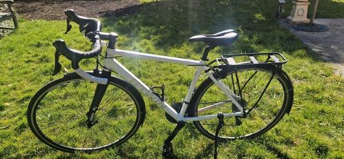 Dames racefiets b-twin  triban 520 maat S 53, Fietsen en Brommers, Fietsen | Racefietsen, Zo goed als nieuw, Overige merken, Meer dan 20 versnellingen