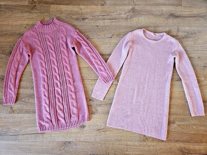 2 Hema jurkjes, maat 158/164, Kinderen en Baby's, Kinderkleding | Maat 158, Zo goed als nieuw, Meisje, Jurk of Rok, Ophalen of Verzenden