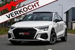 Audi A3 Sportback 40 TFSI e S-Line. Pano, ACC, HUD, Keyless,, Stof, Gebruikt, Zwart, 4 cilinders