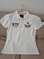 Stangata polo maat L, Kleding | Heren, Maat 52/54 (L), Stangata, Wit, Ophalen of Verzenden