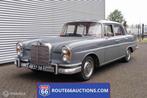Mercedes-Benz 220 S | 1962 | Route 66 Auctions, Auto's, Overige carrosserieën, Zwart, Mercedes-Benz, Bedrijf