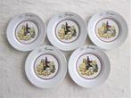 Sandra Rich Les Fromages 5 kaasborden D21cm H1,5cm, Huis en Inrichting, Keuken | Servies, Ophalen of Verzenden, Zo goed als nieuw