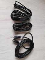 DIN 5-pin verlengkabels (3 stuks), Ophalen of Verzenden, Zo goed als nieuw, Overige merken