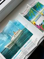 ss Statendam - Cruiseplan - Dekplan in kleur, Ophalen of Verzenden, Gebruikt, Motorboot, Boek of Tijdschrift