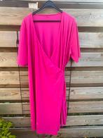 Plus Basics fuchsia wikkeljurk maat 50, Kleding | Dames, Jurken, Maat 46/48 (XL) of groter, Ophalen of Verzenden, Zo goed als nieuw