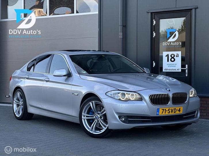 BMW 5-serie 523i/204pk High Executive Automaat|2011|M-pakket, Auto's, BMW, Bedrijf, Te koop, 5-Serie, ABS, Airbags, Airconditioning