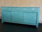 Dressoir - Groen, Huis en Inrichting, Kasten | Dressoirs, Ophalen, Klassiek, 150 tot 200 cm, Zo goed als nieuw