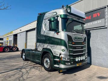 Scania S650 A4X2NB full air 6x ballons 9tons frontaxle hydra beschikbaar voor biedingen