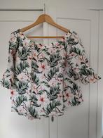 Fleurige, zomerse top met boothals linnen, XL, Lola Liza, Ophalen, Overige kleuren, Maat 46/48 (XL) of groter, Zo goed als nieuw