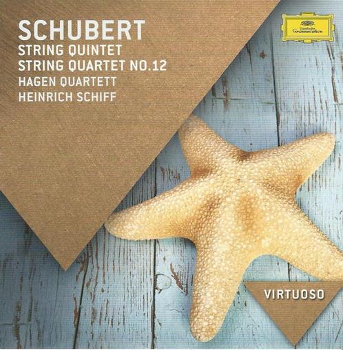 Schubert - String Quintet / String Quartet No. 12 = 6,99, Cd's en Dvd's, Cd's | Klassiek, Zo goed als nieuw, Kamermuziek, Romantiek