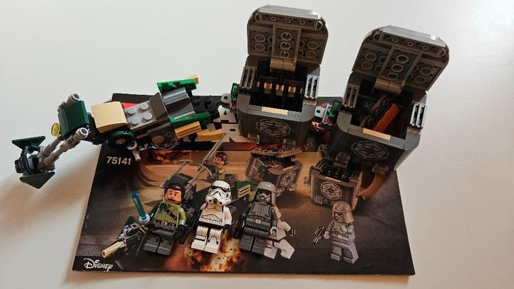 Lego Star Wars Set 75141 Kanan's Speeder Bike, Kinderen en Baby's, Speelgoed | Duplo en Lego, Zo goed als nieuw, Lego, Complete set