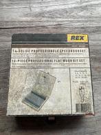 Rex 14-Delige Speedboorset Hout, Ophalen of Verzenden, Gebruikt