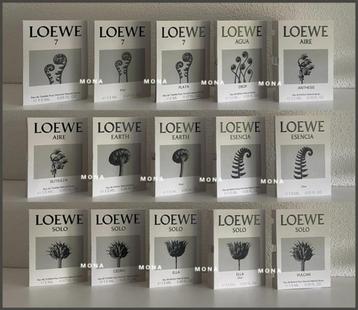 Loeweset 15 niche parfum samples proefjes testers monsters beschikbaar voor biedingen