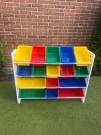 Speelgoed Opbergrek met Bakken, Kinderen en Baby's, Kinderkamer | Commodes en Kasten, Gebruikt, Kast, 75 tot 100 cm, Minder dan 50 cm