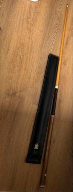 Biljartkeu demontabel in etui, Sport en Fitness, Biljarten en Poolen, Ophalen of Verzenden, Zo goed als nieuw, Keu of Ballen