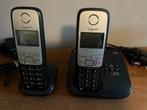 Huistelefoon Gigaset A400A + A400, Gebruikt, Ophalen of Verzenden, 2 handsets