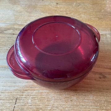 Tupperware MicroPlus (-25 graden tot 200 graden) rood beschikbaar voor biedingen