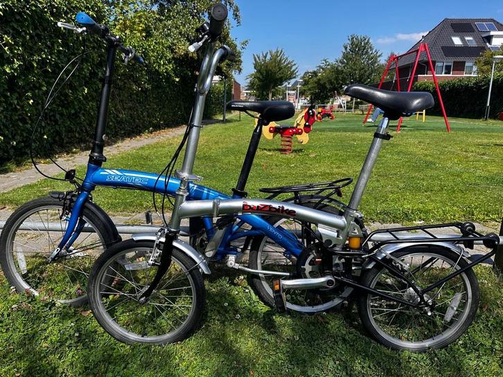 Twee zo goed als nieuwe vouwfietsen, Fietsen en Brommers, Fietsen | Heren | Sportfietsen en Toerfietsen, Zo goed als nieuw, Overige merken