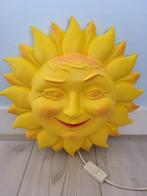 Heico wandlamp, zon, vintage, nachtlamp, retro, geel, Ophalen, Gebruikt, Lamp