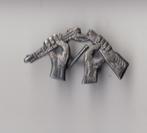 Pacifisme Gebroken Geweertje broche, Verzamelen, Niet vindbaar, Niet vindbaar, Nederland, Embleem of Badge