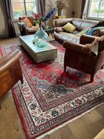 Perzisch Hamadan vloerkleed 370x270 cm, Ophalen, Gebruikt, 200 cm of meer, Rechthoekig