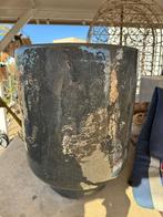 Keramiek geglazuurde VAAS BLOEMPOT terracotta H60 Blauwgrijs, Ophalen, 50 tot 75 cm, Blauw, Pietseweg 13A Oud Gastel