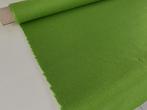 STOF VOOR DESIGN: Groene vilt wollen meubelstof     6 stuks, 200 cm of meer, Nieuw, Groen, Ophalen of Verzenden