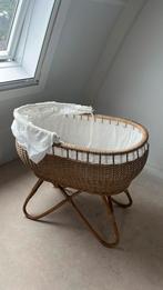 Vintage rotan wiegje, Kinderen en Baby's, Babywiegjes en Ledikanten, Ophalen, Gebruikt, Wieg