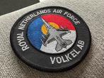 Patch RNLAF Volkel AB, Ophalen of Verzenden, Luchtmacht, Nederland, Embleem of Badge