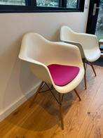Vitra - Eames DAW stoelen (2x), Huis en Inrichting, Stoelen, Overige materialen, Twee, Gebruikt, Wit