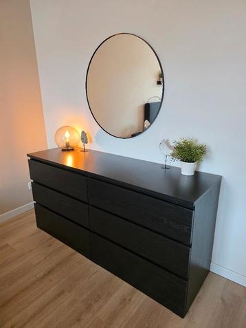 MALM ladekast met 6 lades