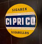 Fraai Cipricio Emaille reclamebord - 70cm, Ophalen of Verzenden, Gebruikt, Reclamebord