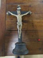 Oer 11670 antiek kleine Jezus aan het kruis, Ophalen