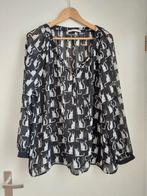 Steps tuniekblouse XXL zwart wit kattenprint, Zwart, Maat 46/48 (XL) of groter, Ophalen of Verzenden, Zo goed als nieuw